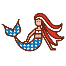 Load image into Gallery viewer, Celebration Mermaid Stickers
