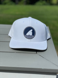 White Shark Fin Performance Elite Hat
